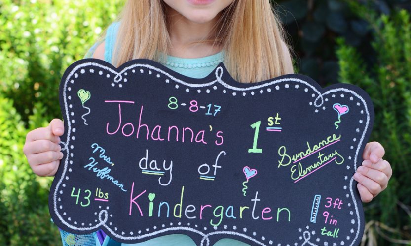 Johanna’s First Day of Kindergarten - Gallery Slide #2
